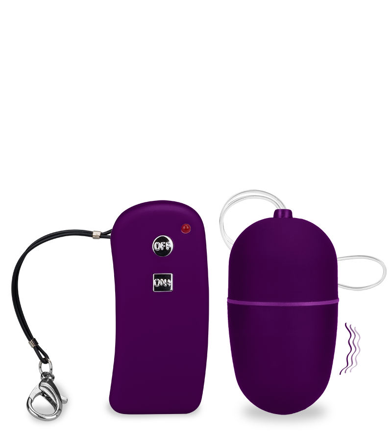 Vibroei mit Fernbedienung Brava - M