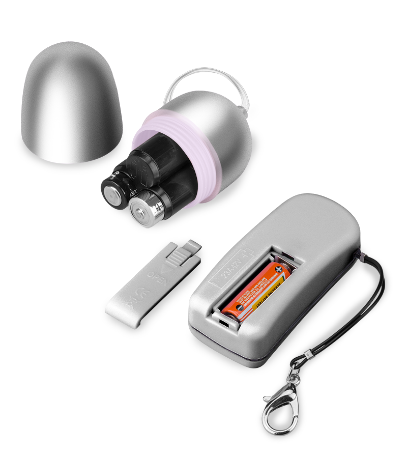 Vibroei mit Fernbedienung Brava - M