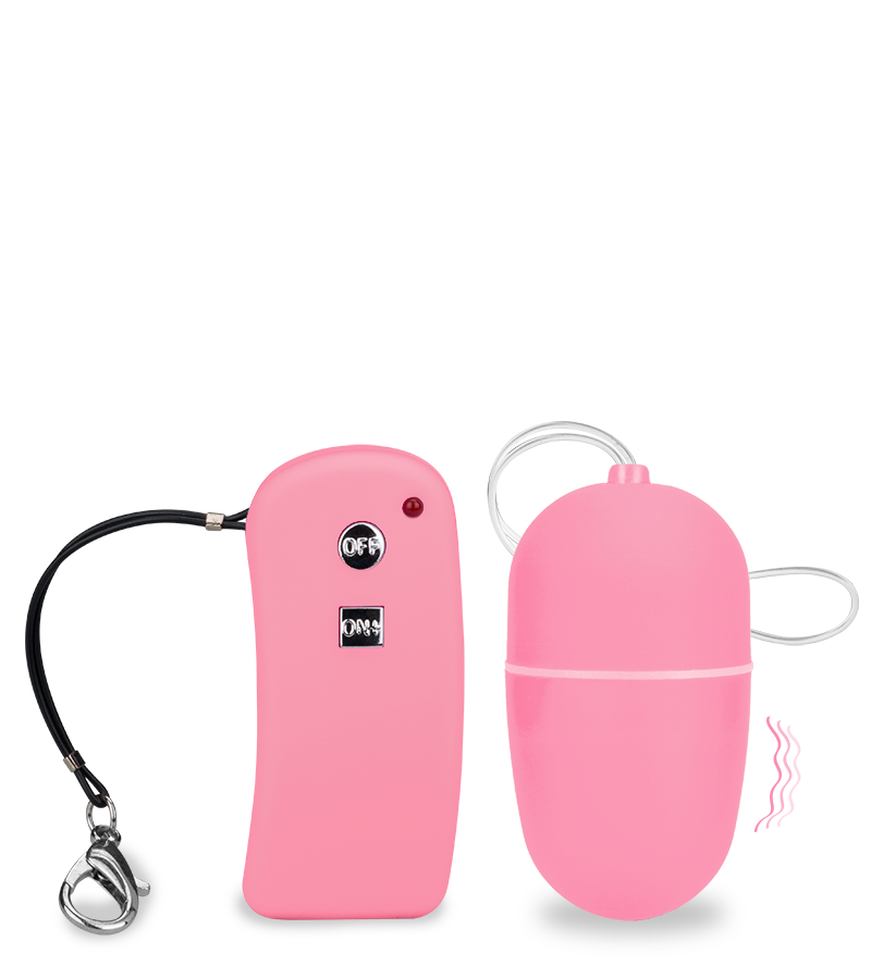 Vibroei mit Fernbedienung Brava - M