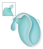 Vibroei mit Klitorissauger als Fernbedienung Namasté