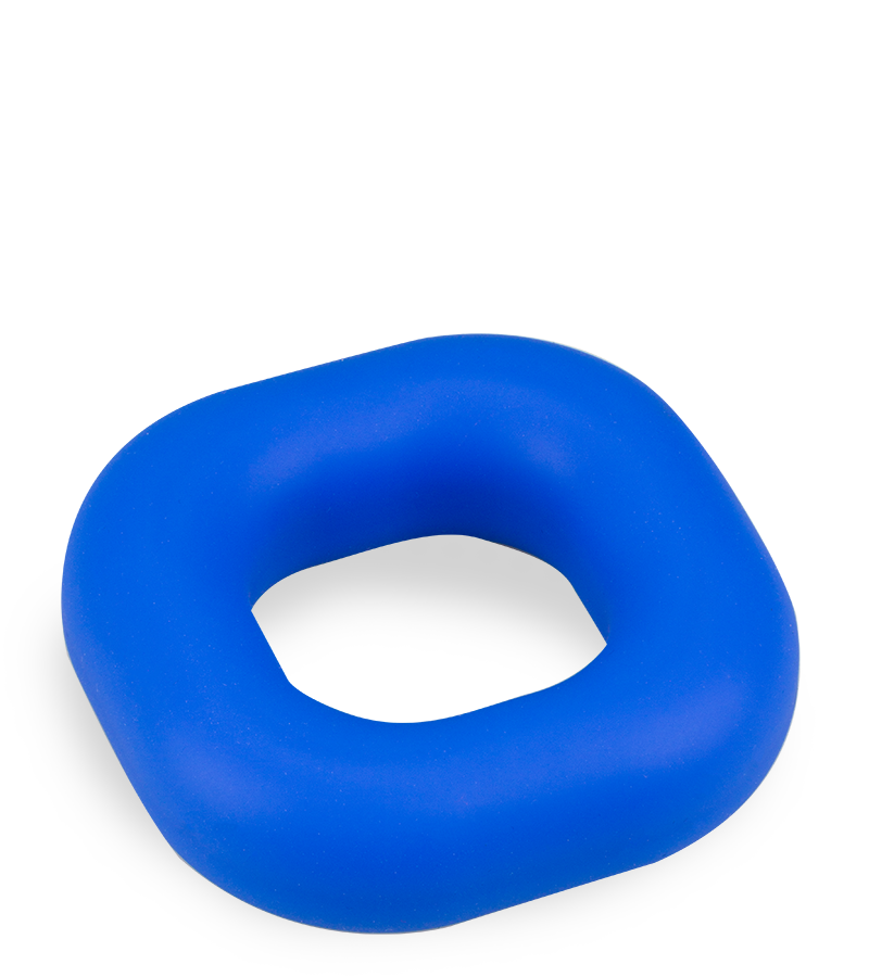 Viereckiger Cockring aus medizinischem Silikon Pollie