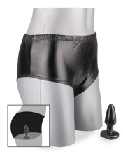 Laden Sie das Bild in den Galerie-Viewer, Vinylslip mit Analplug