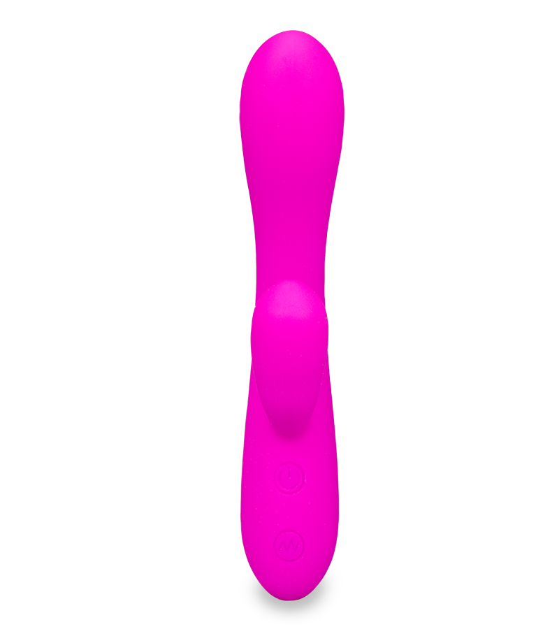 Wiederaufladbarer Rabbit-Vibrator Violetta