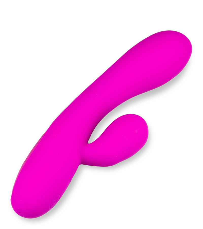 Wiederaufladbarer Rabbit-Vibrator Violetta