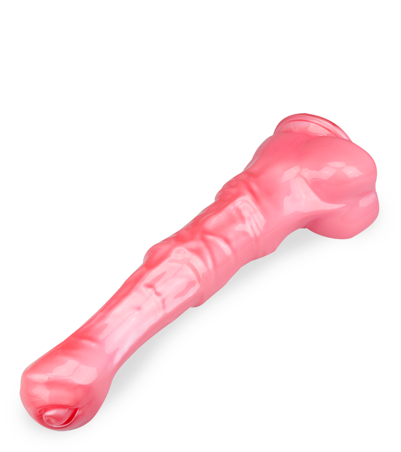 XXXL-Pferdedildo mit Saugnapf